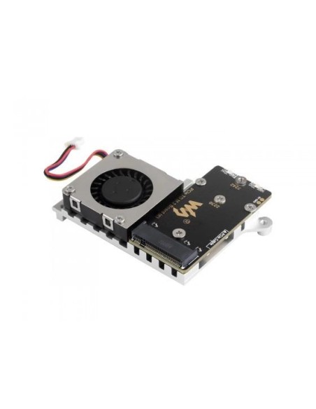 Ventilateur avec carte PCIe vers M.2 pour Raspberry Pi 5